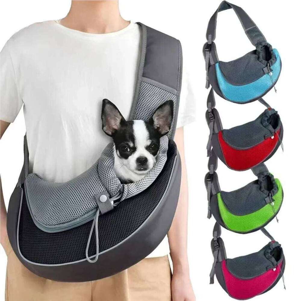 Cat/Dog out backpack,Dog Sling Carrier Breathable Mesh Travel Crossbody Bag For Puppy Cat Hiking Camping2025new 26H0130