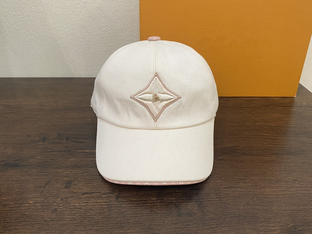 High Quality Street Baseball Cap Luxury Men's Hat Women's Hat Men Summer Mix Unisex Classic Letters Adjustable Top-grain cowhide denim fabric patchwork mc