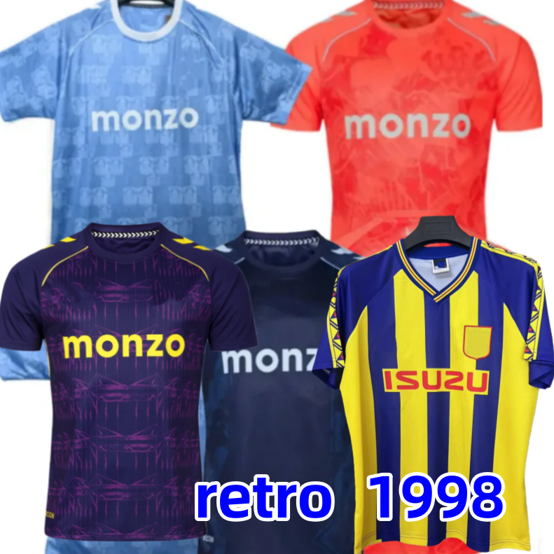 25 26 Coventry City Soccer Jerseys O Hare Sheaf Gyokeres Godden Hamer 2025 2026 Home Blue Men Kids Kit Football Shirts Tops Camiseta De Football Shirt retro 98 99