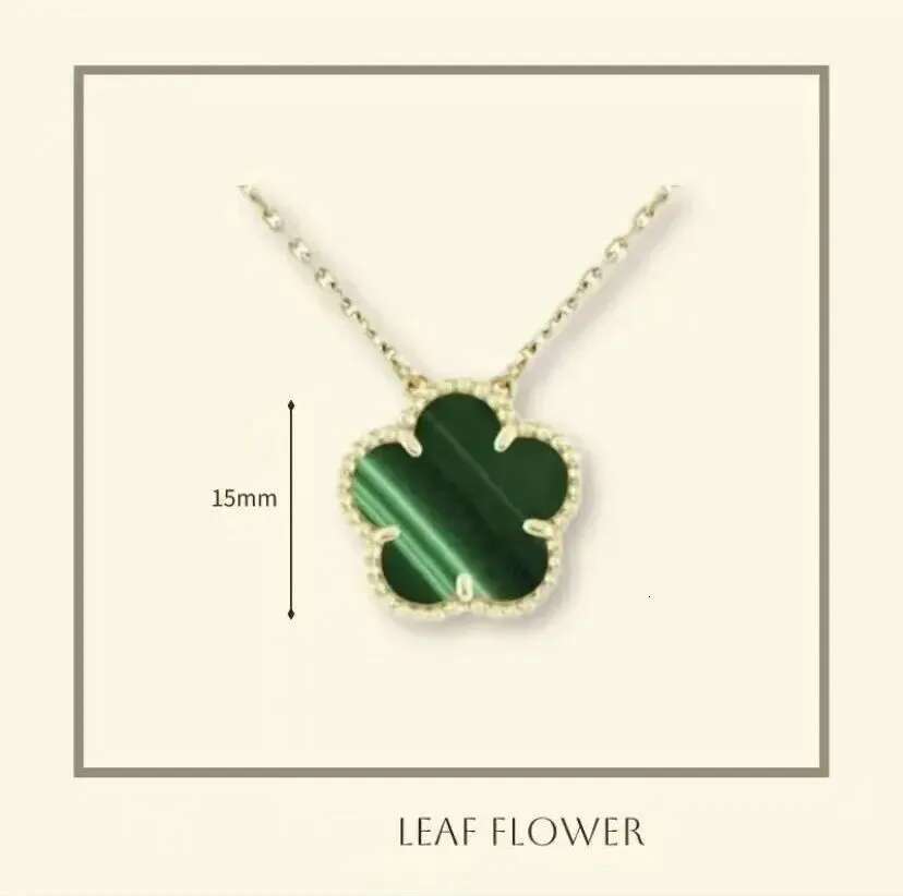 Necklace Designer For Women Clavicle Necklace Classic Clover Jewlery Mother Of Pearl Diamonds Flower Pendant Necklace Designer Jewelry Suitable For Da