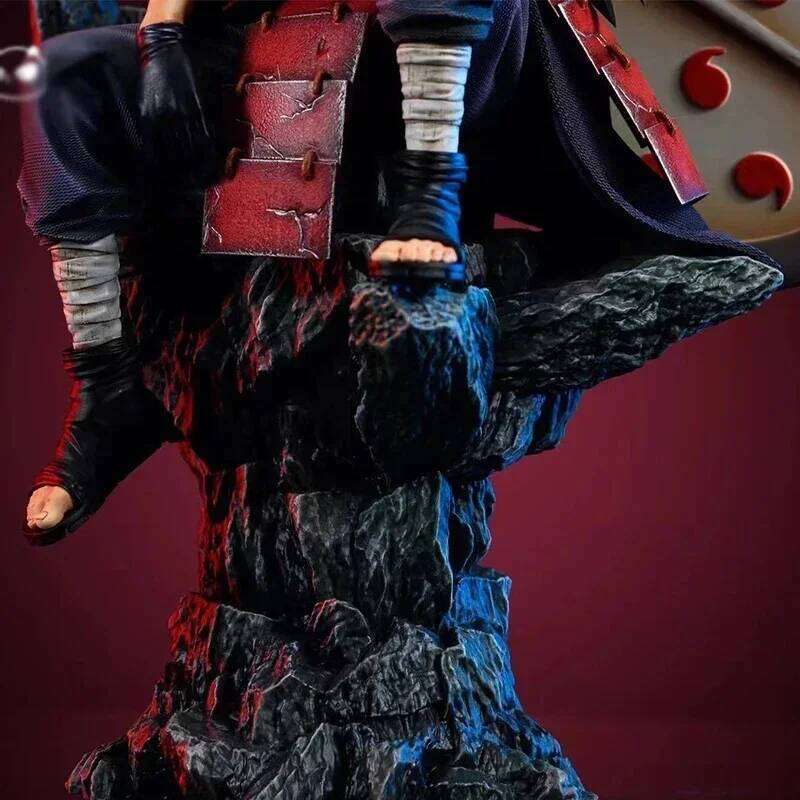 28cm Anime Action Gk Uchiha Madara Figures Pvc Collection Model Peripheral Toys Desktop Decoration Toy For Kids Gifts Y260128