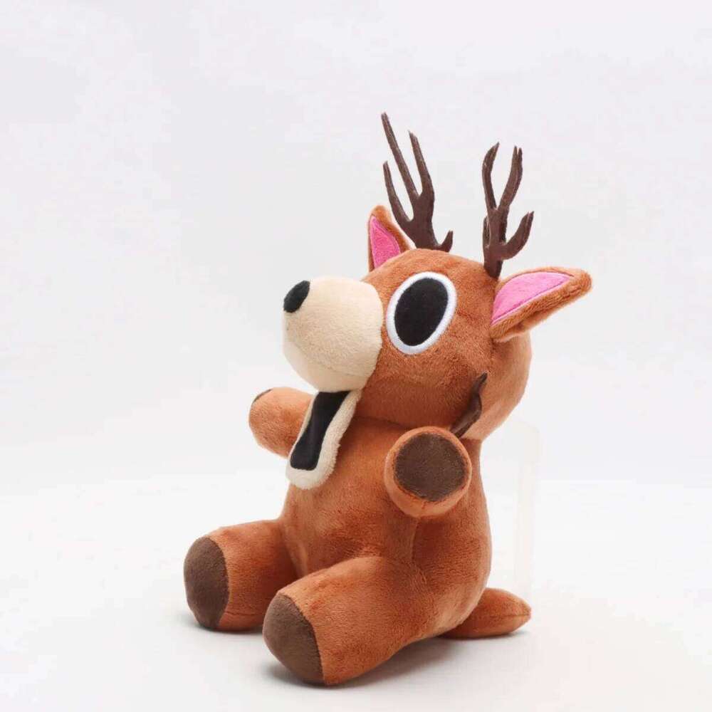 25cm 99 Nights in the Forest Merchandise Plush Toys Deer Buddy Stuffed Doll for Kids Game Fans Gift Y260128