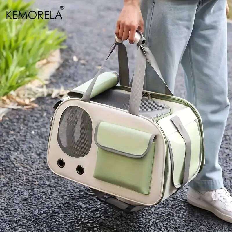 1Pcs Portable Pet Carrier Cat Bag Ideal Travel Outdoor Activities Suitable For Cats And Small Dogs 26H0129