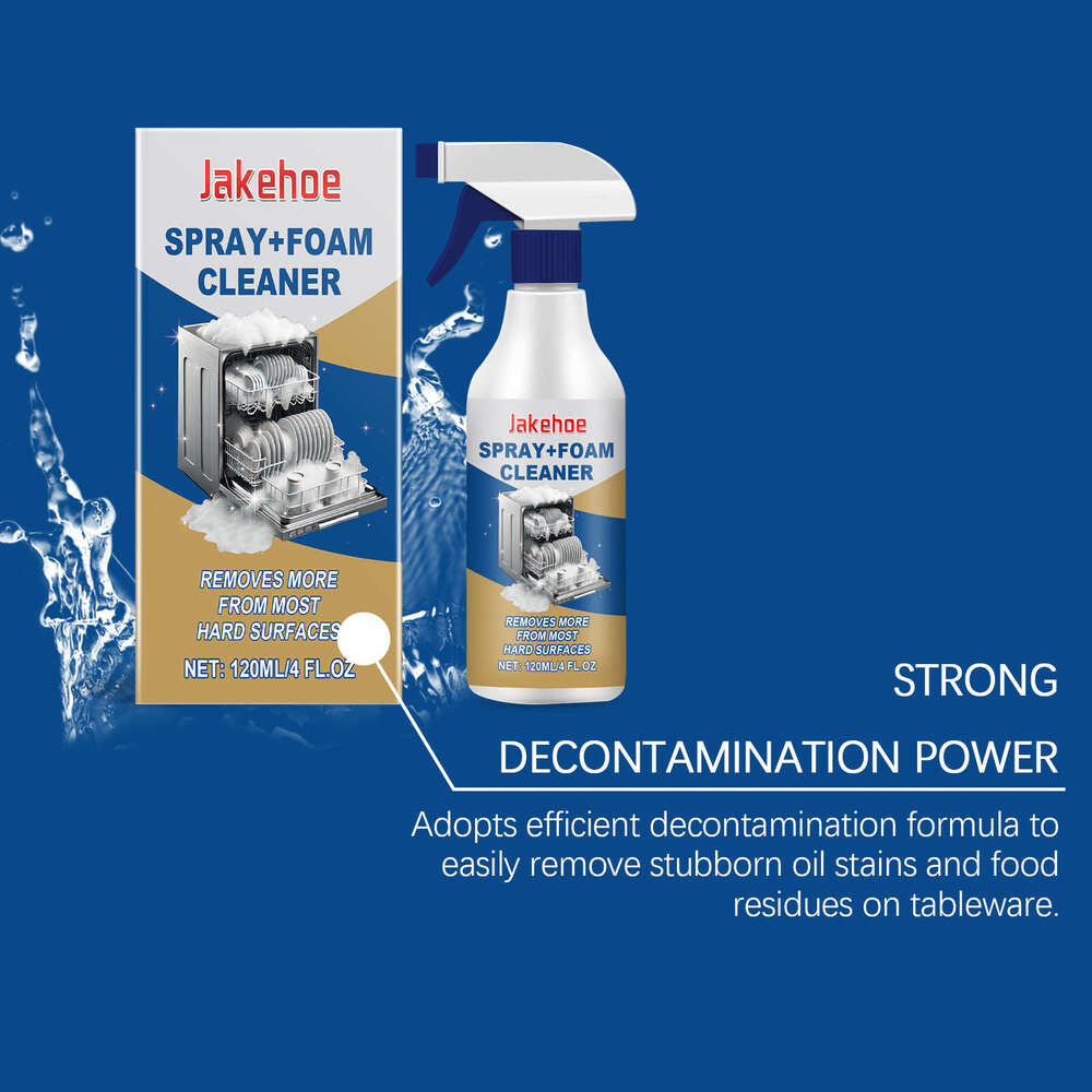 JAKEHOE Foam Cleaner Multi-effect Cleaning Stain Oil Dishwasher Detergent S260130