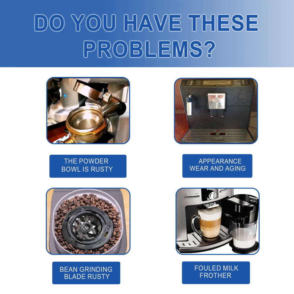 jakehoe Coffee Machine Brewer Filter Stain Scale Cleaning Tablets S260130