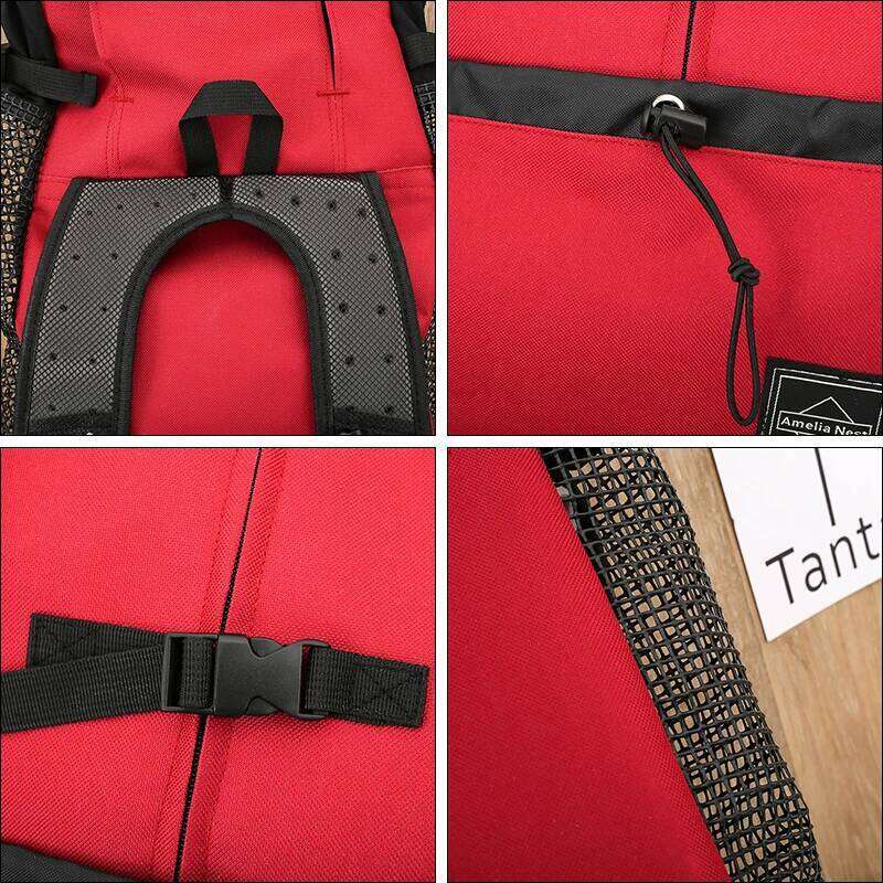 Outdoor Travel Puppy Medium Dog Backpack for Small Dogs Breathable Walking French Bulldog Carrier Bags Accessories Pet Supplies 26H0129