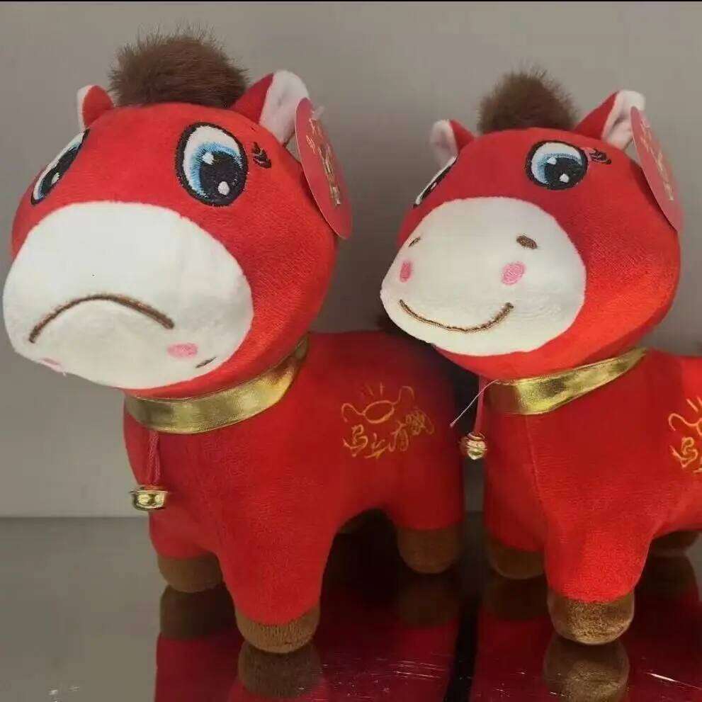 Bag Accessories 2026 Popular Pony Sad Plush Exclusive Resonance For Working People Horse Doll Stuffed Toy New Year Gift