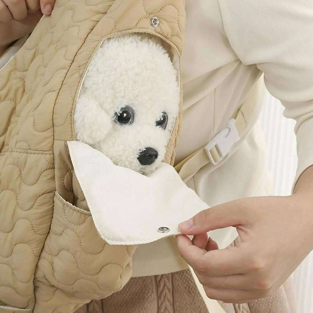 1 Pc Carrier Chest Bag Unique Decorative Portable Multifunctional for Puppy Small Pets Pet Outing Backpack 26H0130