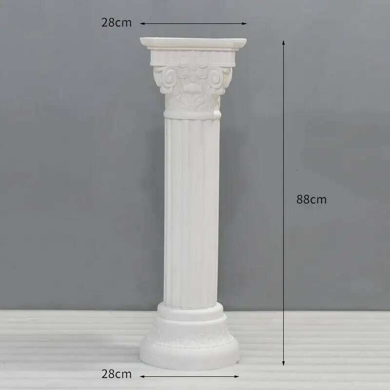 Roman Columns Upright Pillar Arches European Road Leading Wedding Party Scene Plastic Flower Pots Decorations prop W260130