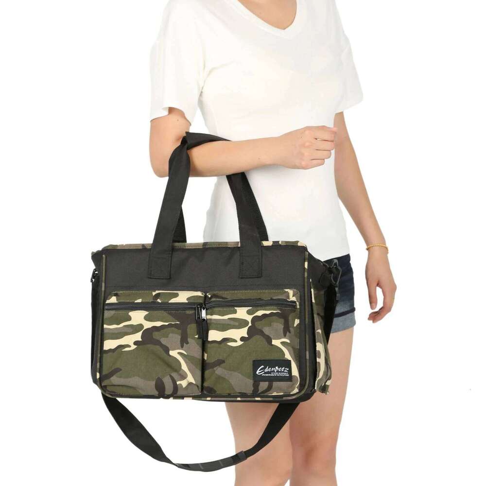 Pet Dog Carrier With 7kg Capacity,Camouflage Style Soft Comfort Handbag,Cat Outdoor Travel Shoulder Bag 26H0130