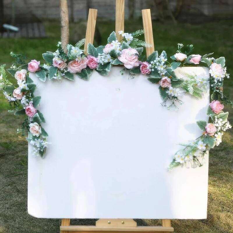 Artificial Rose Flower Vine 175cm Peony Daisy Floral Garlands for Wedding Party Decor Outdoor Table Centerpiece Valentine Day W260130