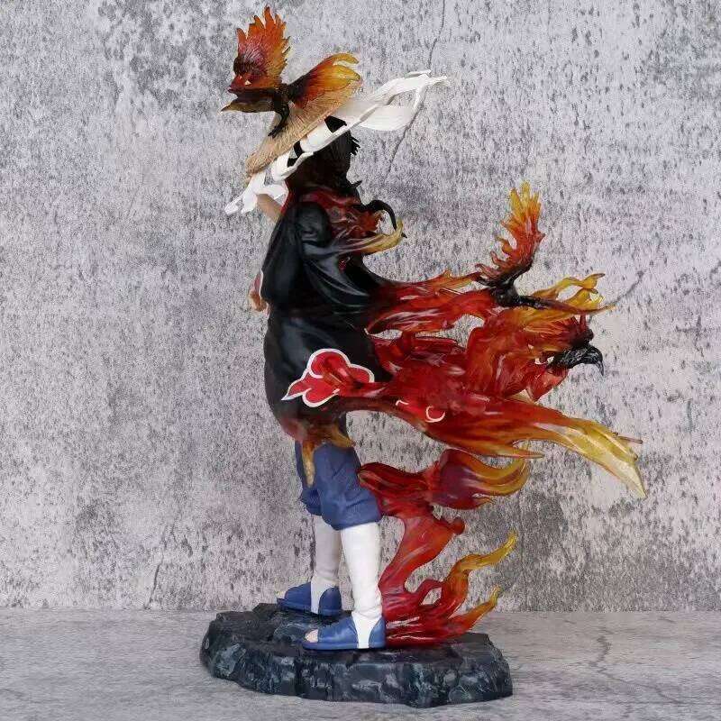 2026 New Hot Naruto Clan GK Statue MRJ Uchiha Itachi Figure Decoration Ornaments PVC Model Doll Gift Toys Y260128