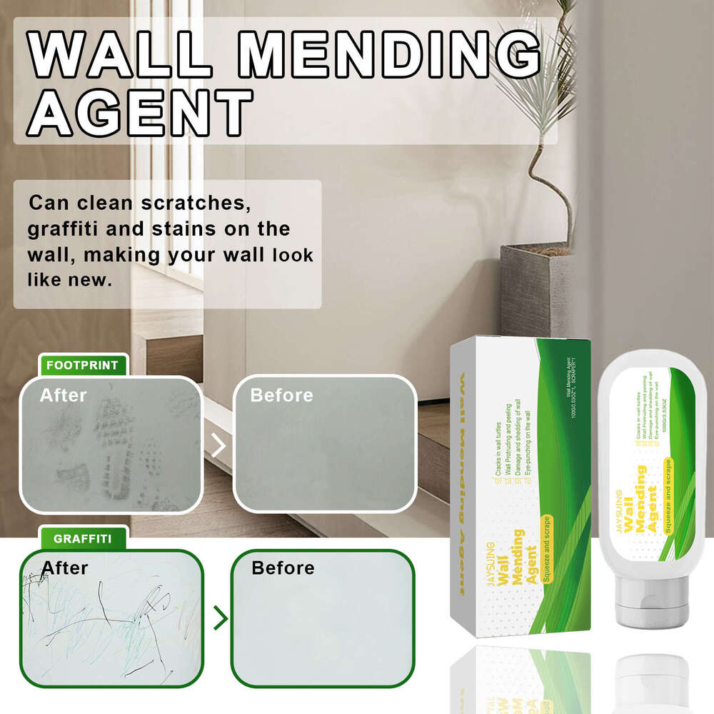 Jaysuing Household Moisture-Proof Mildew-Proof Waterproof Interior Surface Renovation Crack Wall Seam Repair Paste S260130