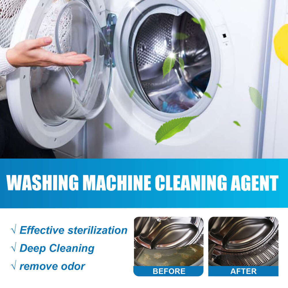 Jue-Fish Cleaner Washing Machine Drum Fully Automatic Roller Type Inner Tank Dirt Removal Cleaning Tablets S260130