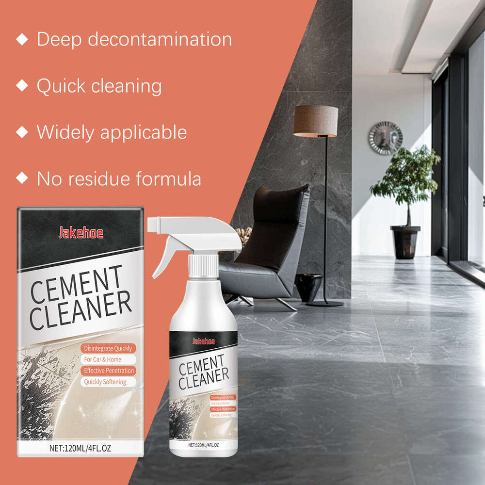 Jakehoe Dissolves Tile Dust Concrete Floor Cleaning Cement Cleaner S260130