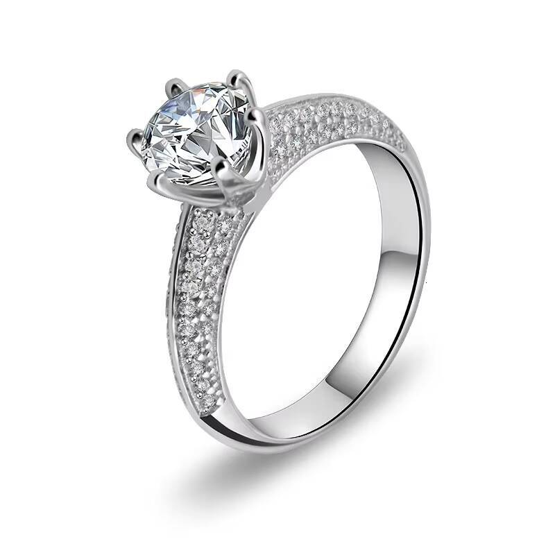 2026 Stone Rings Women Moissanite Diamond Jewellery Engagement Silver 925 Ring Jewelry