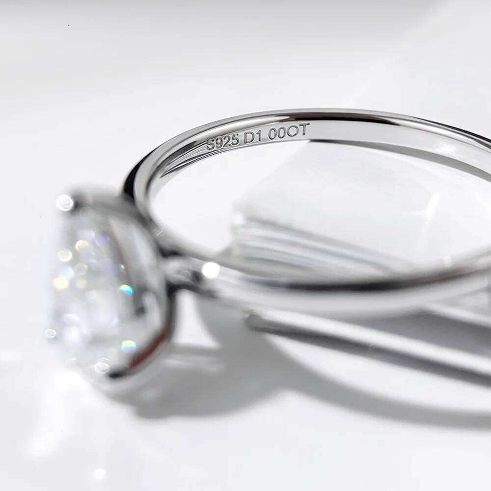 COSYA 1/2/3/4CT Pear Cut D Color Moissanite Rings/Necklace For Women S925 Silver VVS1 Lab Diamond Waterdrop Pendant Jewely Gift XJ260130