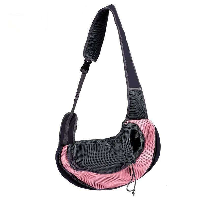Pet backpack, portable shoulder travel, hands-free outdoor crossbody bag suitable for cat and dog pet supplies 26H0130