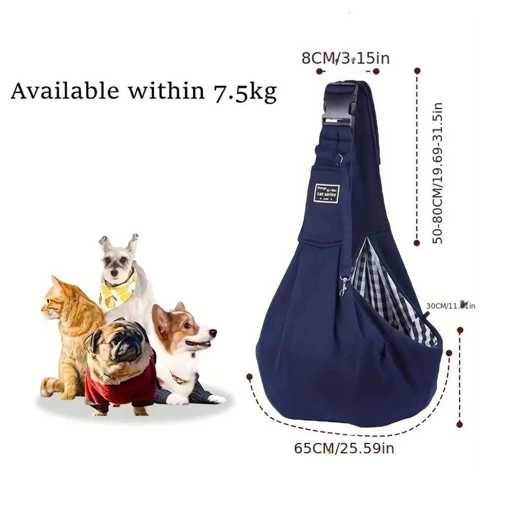 Adjustable Pet Dog Carrier Bag Outdoor Travel Single Shoulder Bags Dogs Comfort Sling Handbag Corgi Puppy Pouch Tote 26H0129