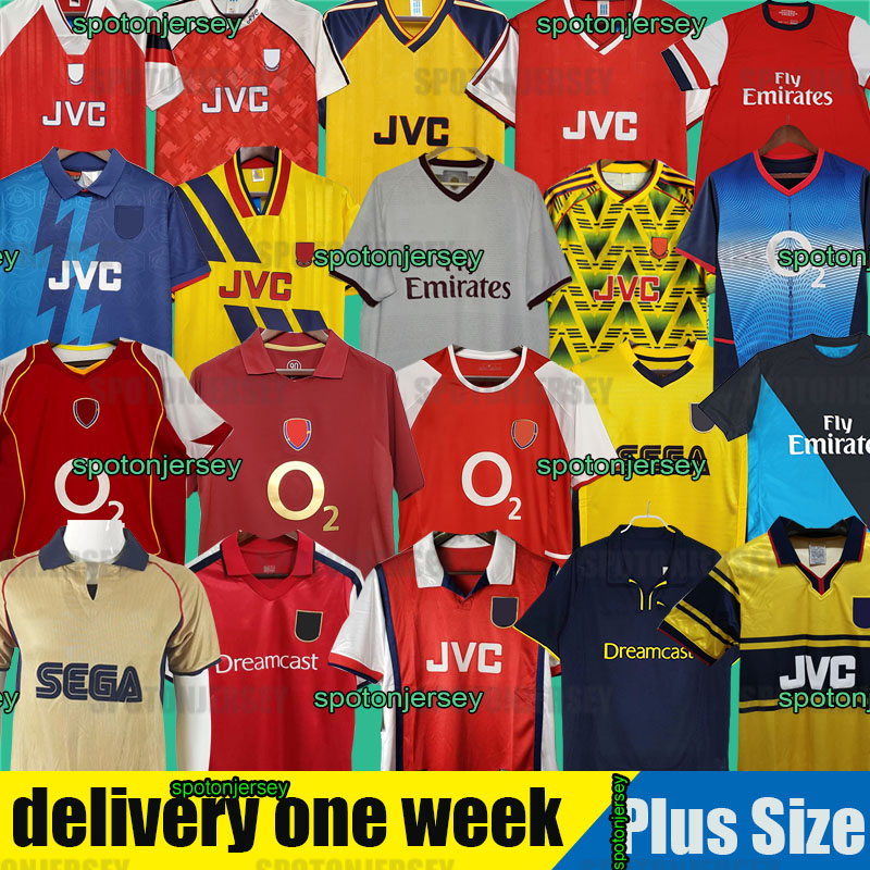 arsenallfootball retro kits 05 06 HENRY BERGKAMP Mens RETRO Soccer Jerseys PERSIE VIEIRA MERSON ADAMS retro football shirt Uniforms 02 03 92 93 94 95 96 98 99 maillo