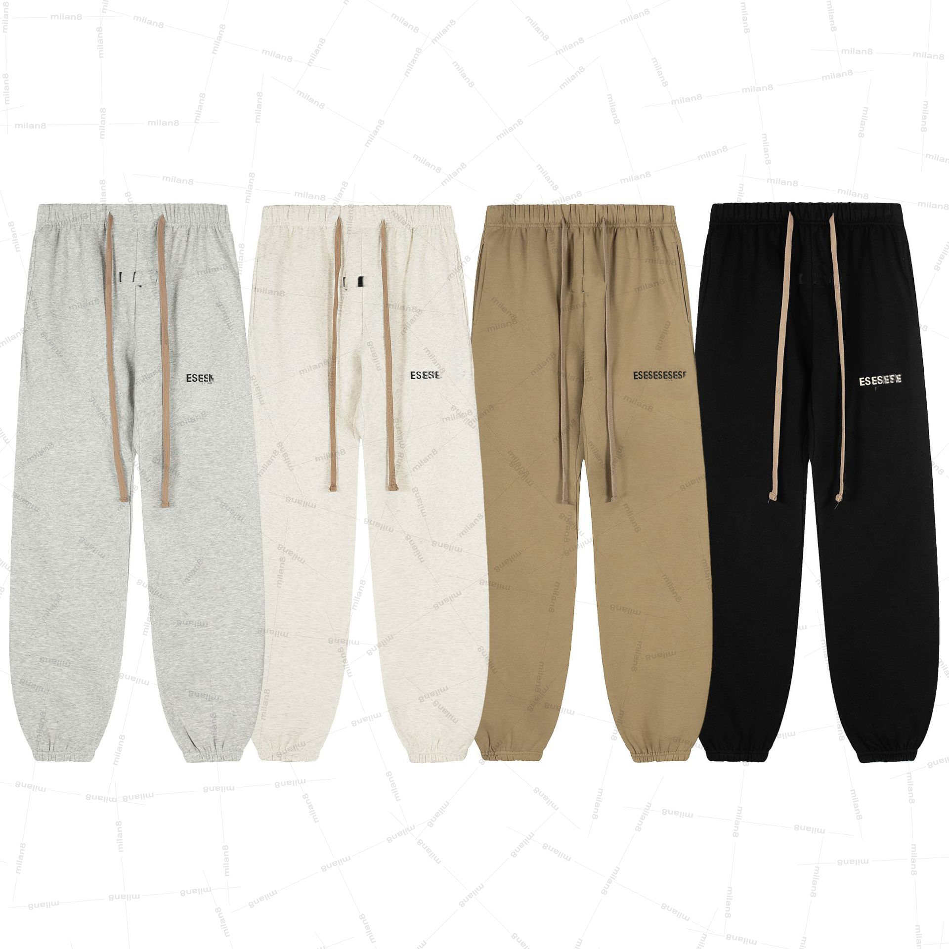 mens pants baggy sweatpants Season 8 Fleece sweatpants casual hip hip trousers