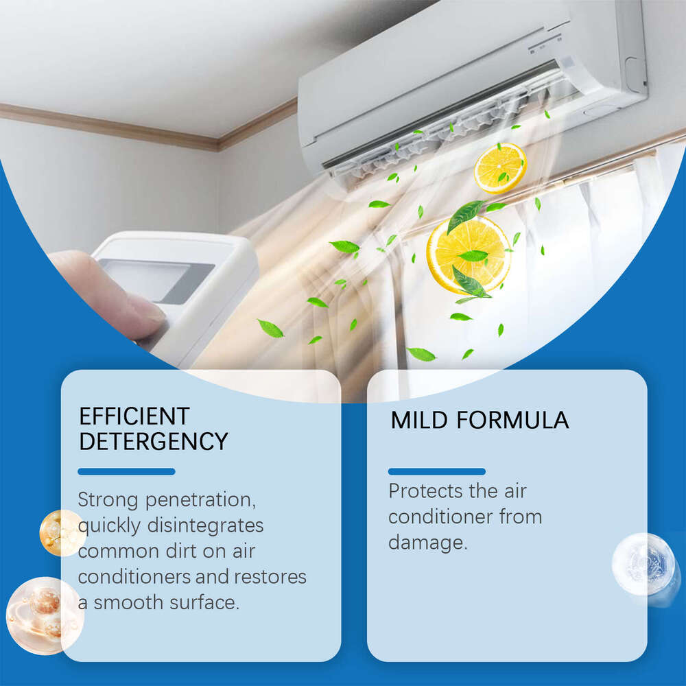 JAKEHOE Household Air Conditioner Indoor Unit Special Stain Removal Odor Cleaning Spray S260130