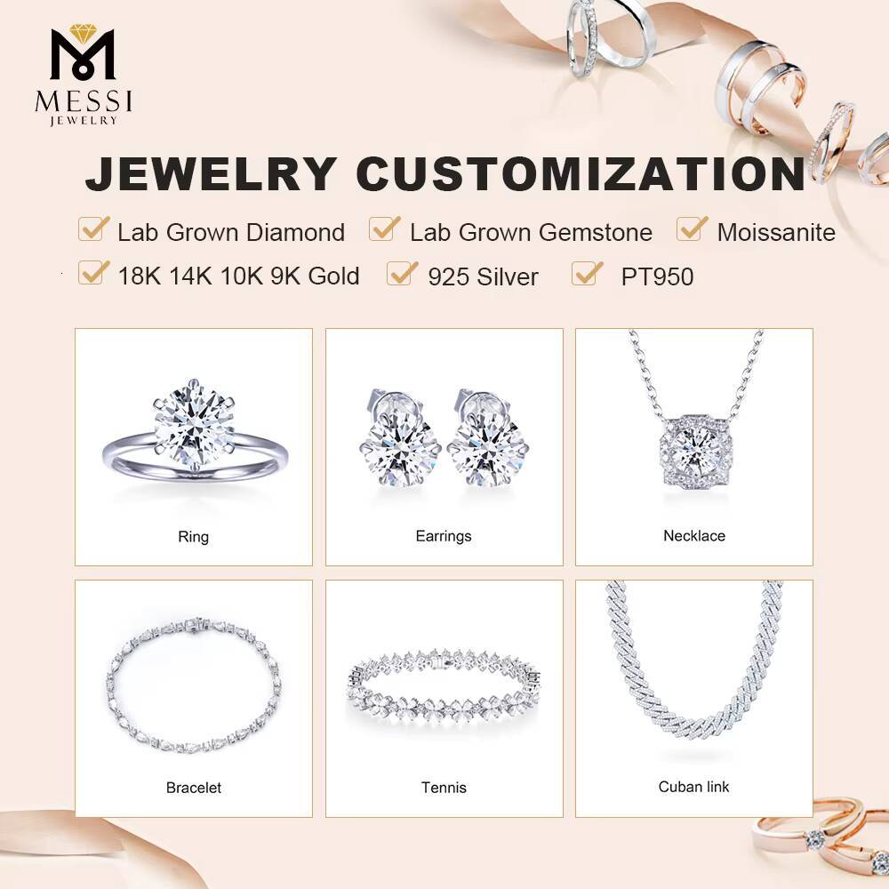 Custom Jewelry MSR-2009 14k Gold Engagement Ring Marquise Cut 16ct F VVS2 Lab Grown Diamond Ring