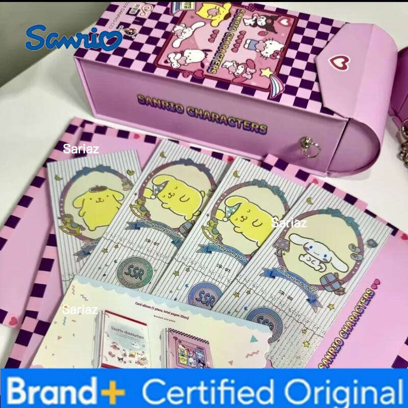 Sanrio New In Stock Melody Kuromi Ticket Stub Card Offline First Round Of Peripheral Collector Cards Festival Gifts H260130