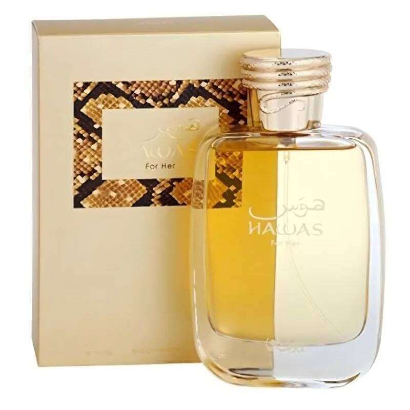 100ML RASASI Hawas Her Fragrance Arabian Women's Perfume Pheromone Cologne for Man Birthday Present Makeup Beauty H260130