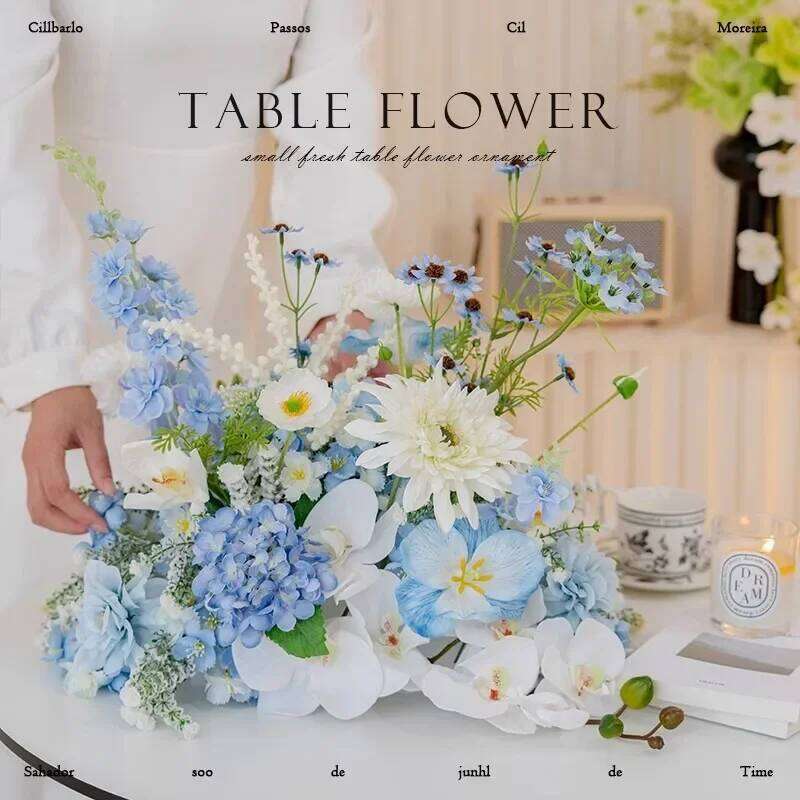 Multicolour Series Wedding Table Centerpieces Flower Decor Candleholder Banquet Event Supplies decor Props Window Display Gifts Y260130
