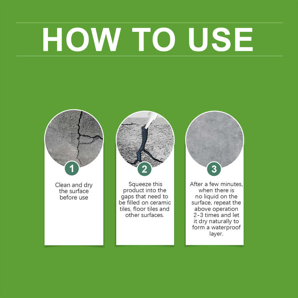 Jakehoe for Home Maintenance, Fast Curing, Long-lasting and Durable Waterproof Sealant S260130