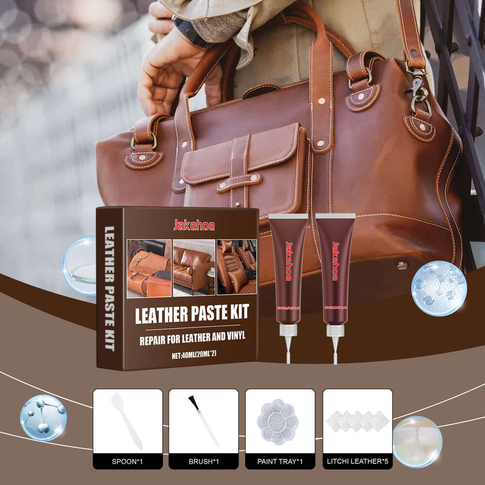 Jakehoe Kit Furniture Sofa Seat Car Interior Leather Repair Paste S260130