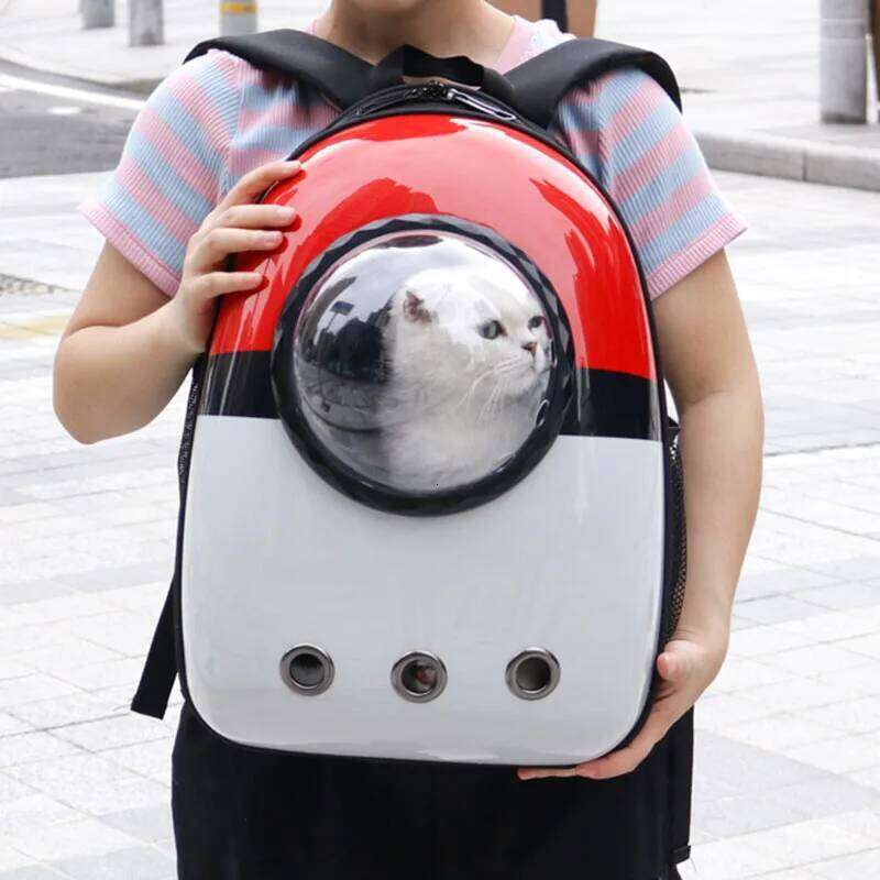 Outdoor Astronaut Bubble Pet Backpack, Portable Window Travel Bag, Breathable Space Capsule Carrier for Cat and Dog 26H0130