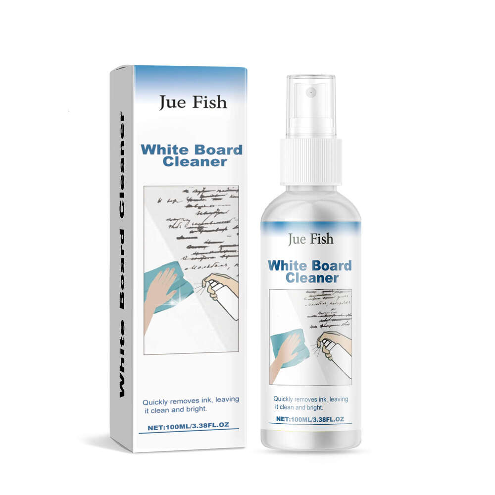 Jue-Fish Office Classroom Oil-Based Marker Whiteboard Pen Remover Cleaner S260130