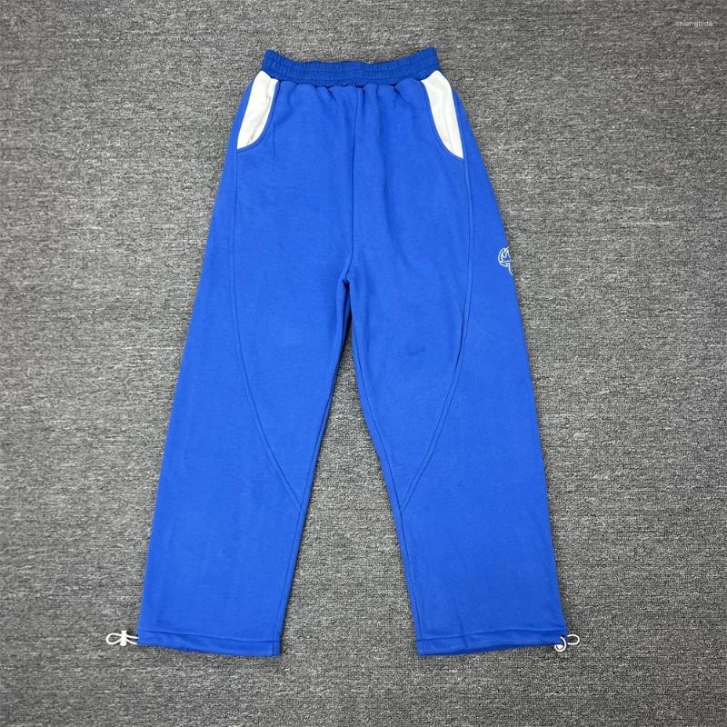 Men's Hoodies Navy Blue Set Embroidered Patchwork Pullover Men Women Quality Hoodie