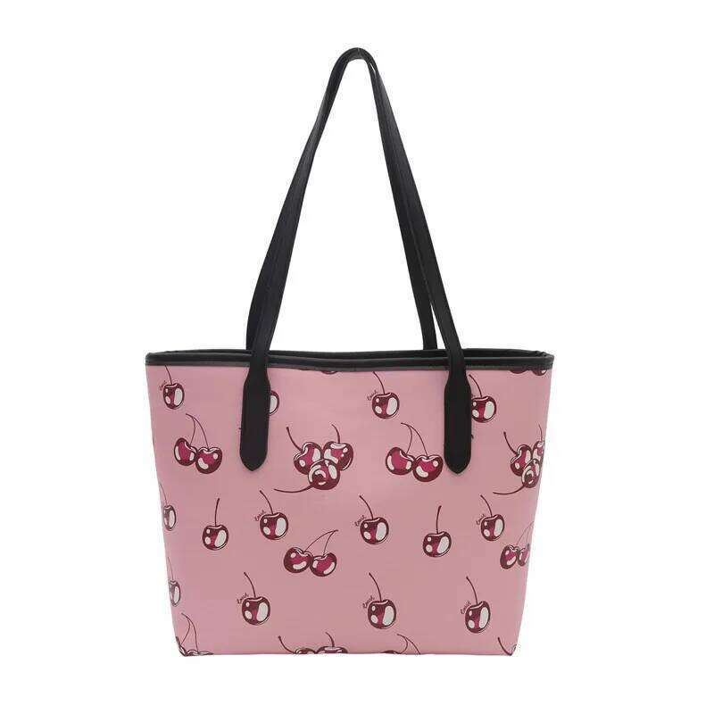 Fashionable Tote Woman Shoulder Portable Large Capacity Versatile Shopping Bag Class Bags for Girl Bolsos Mujer Z260130