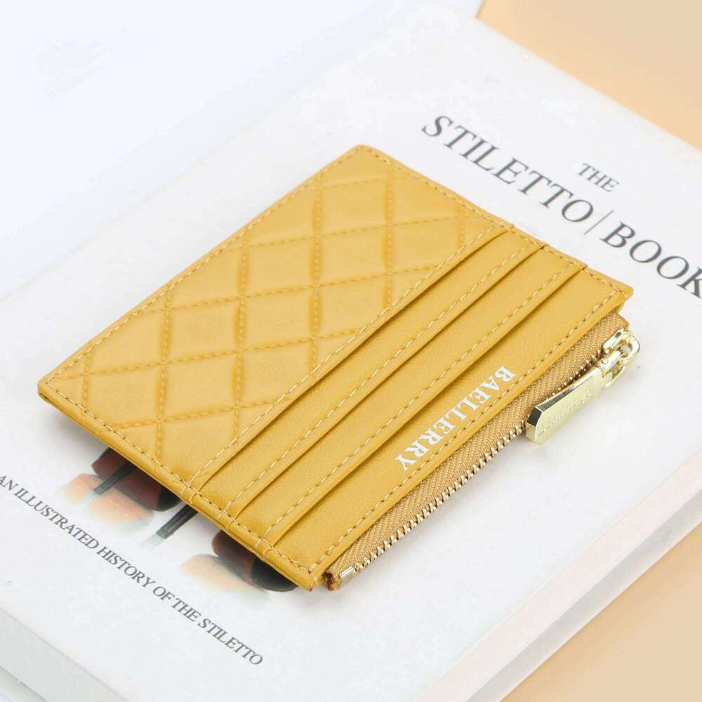 Baellerry New Mini Women Wallets Slim Zipper PU Leather Top Quality Fashion Female Purse Card Holder Wallet Z260130