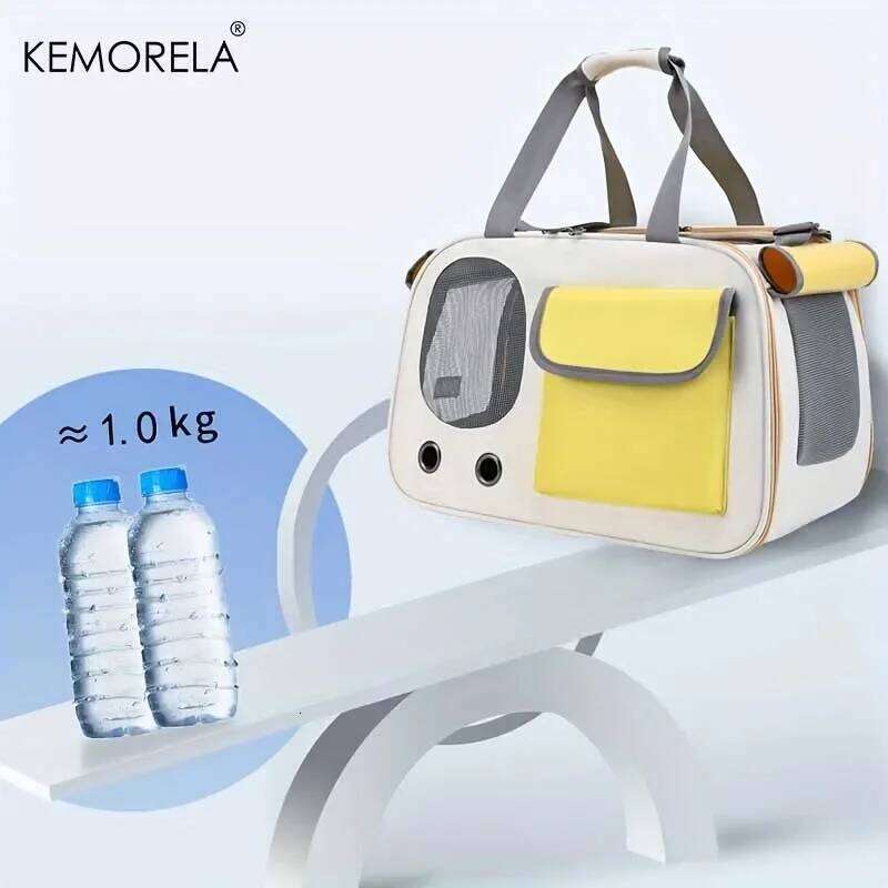 1Pcs Portable Pet Carrier Cat Bag Ideal Travel Outdoor Activities Suitable For Cats And Small Dogs 26H0129