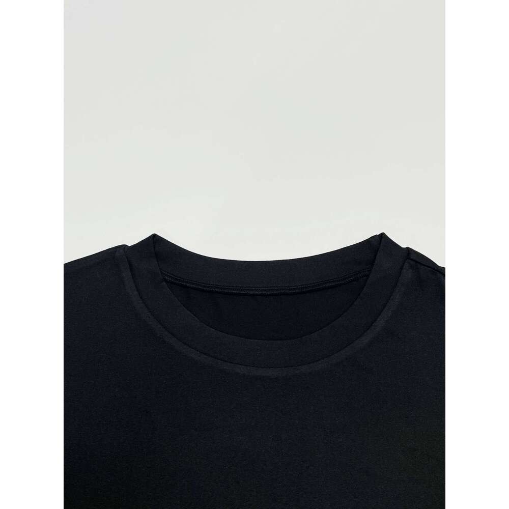 Colorblock Round Dress, Casual Long Sleeve Crew Neck Dress Fall & Winter, Women's Clothing for Daily Wear XJ260130