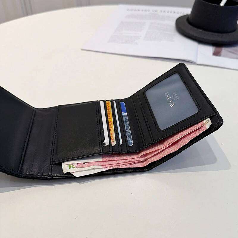 Luxury Design Wallets for Women Multi-Function Holder PU Leather Female Small Card Bag Short Women's Purse Z260130