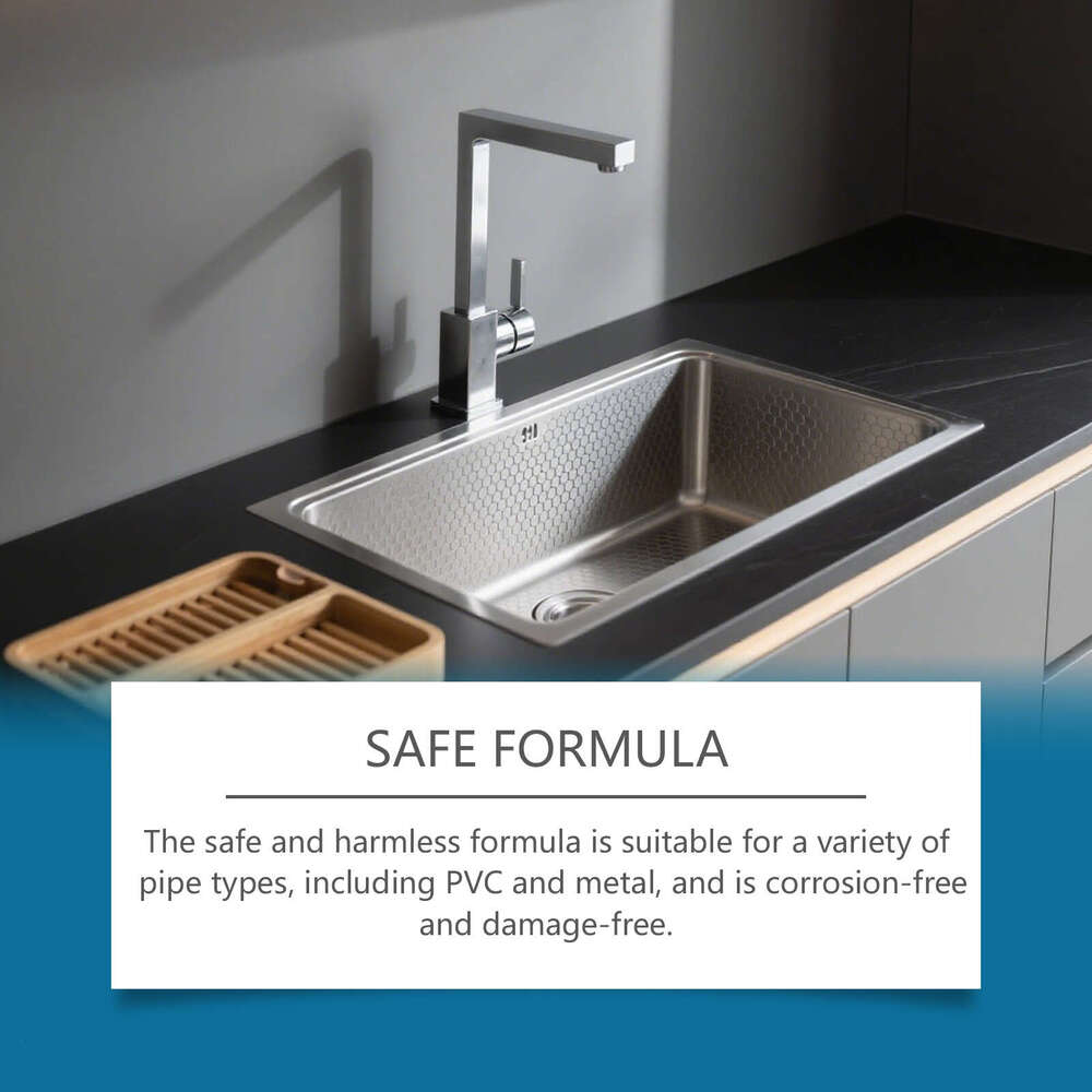 JAKEHOE Kitchen Bathroom Drain Cleaning Descaling Deodorizing Unclogging Powder S260130