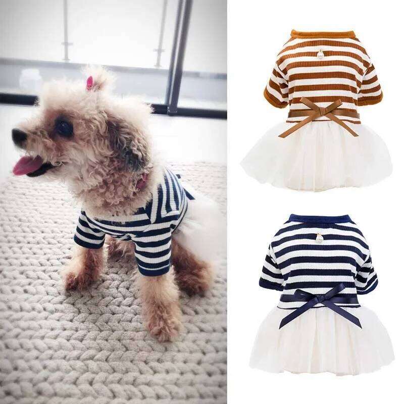 Summer Princess Pet Dress Dogs Little Small Puppies Animal Cat Tutu Wedding Party Skirt Clothes for Chihuahua Yorks H260129