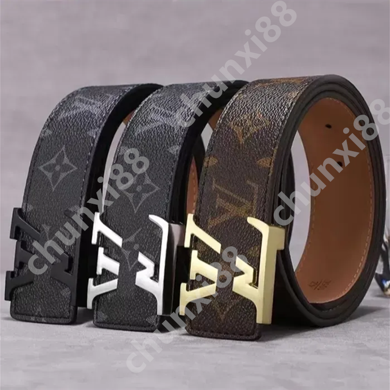 Designer belt men belts for women designer mens belt luxury belt length 100-125CM woman belt fashion luxury letter smooth buckle designer belt AAAAAA