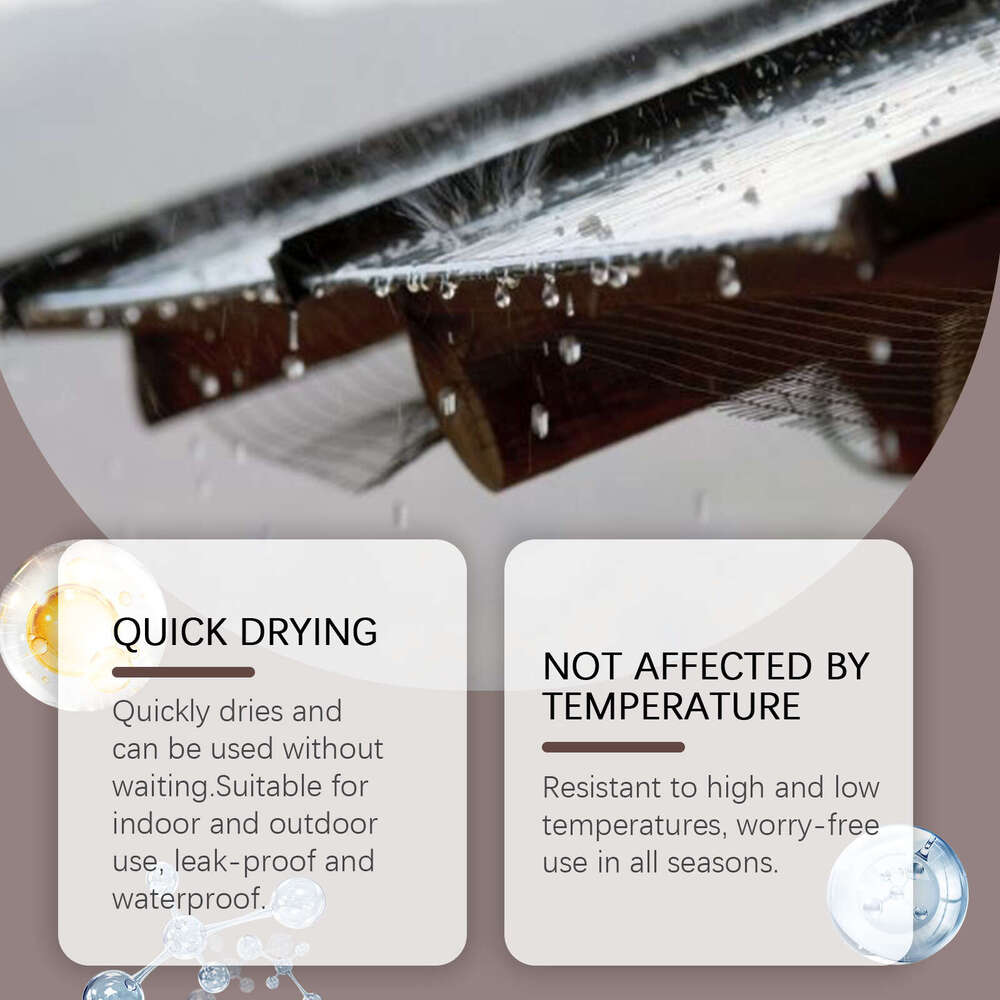 Jakehoe Coating Home Repair Leak Gap Grout Multi-purpose Leak-proof Sealant Waterproof Glue S260130