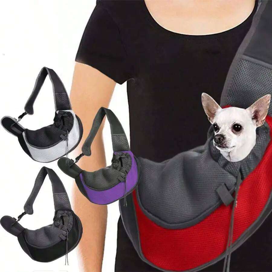 Breathable Pet Backpack Crossbody Shoulder Cat Dog Outdoor Carrier 26H0130