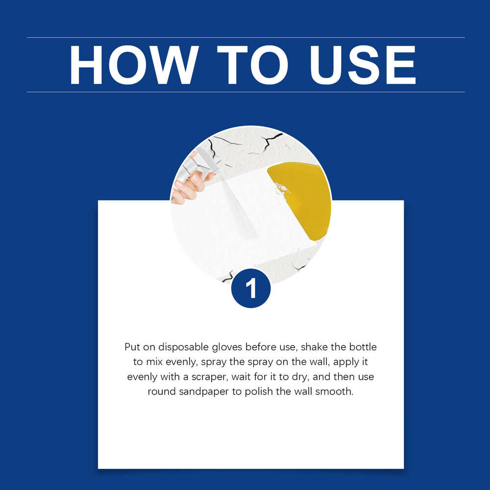 Jaysuing Stain Removal Waterproof Sun-resistant Paint Wall Renovation Spray S260130