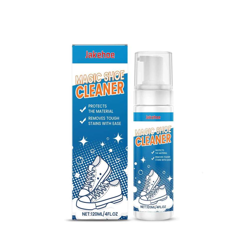 JAKEHOE Cleaner White Shoe Dry Anti-Yellowing Anti-Stain Anti-Oxidation Surface Portable Cleaning Agent S260130