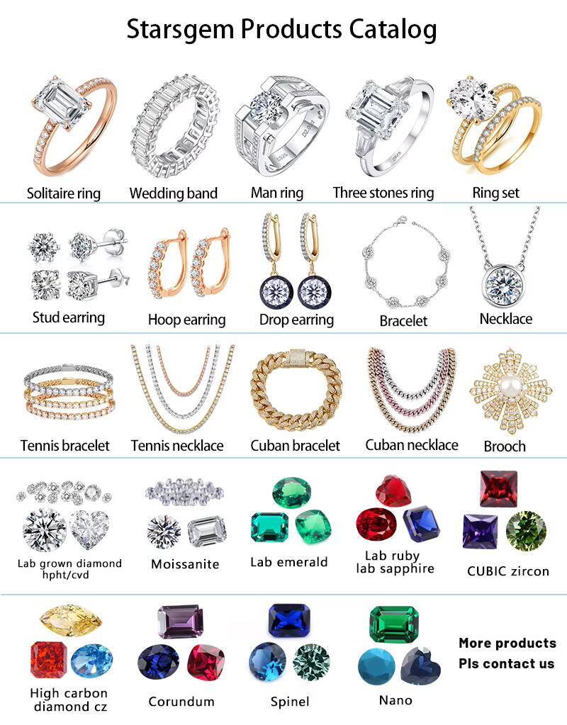 Starsgem D E F Color VVS-VS IGI Certified 18k Yellow Gold Lab Grown Diamond Cvd Diamond Ring