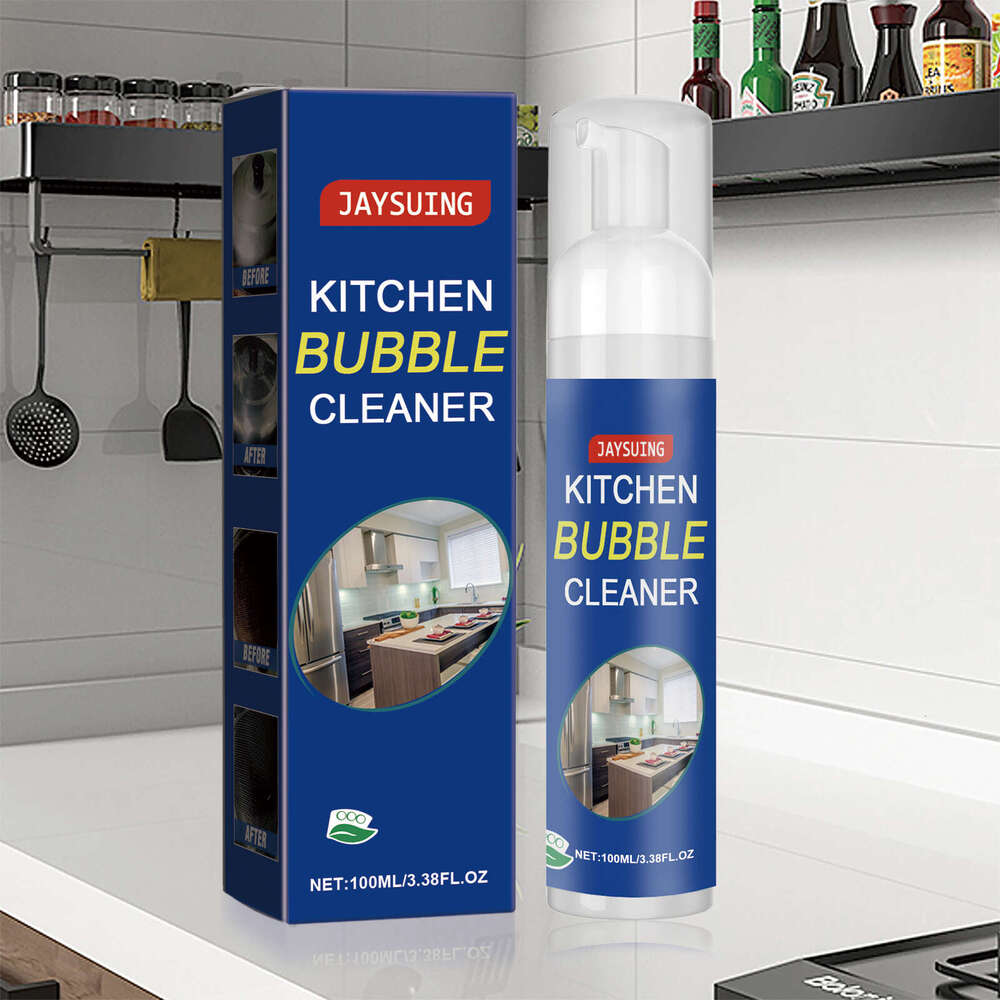 Jaysuing Cleaning Foam Kitchen Stove Heavy Oil Cleaner Kitchenware Stain Rust Remover S260130