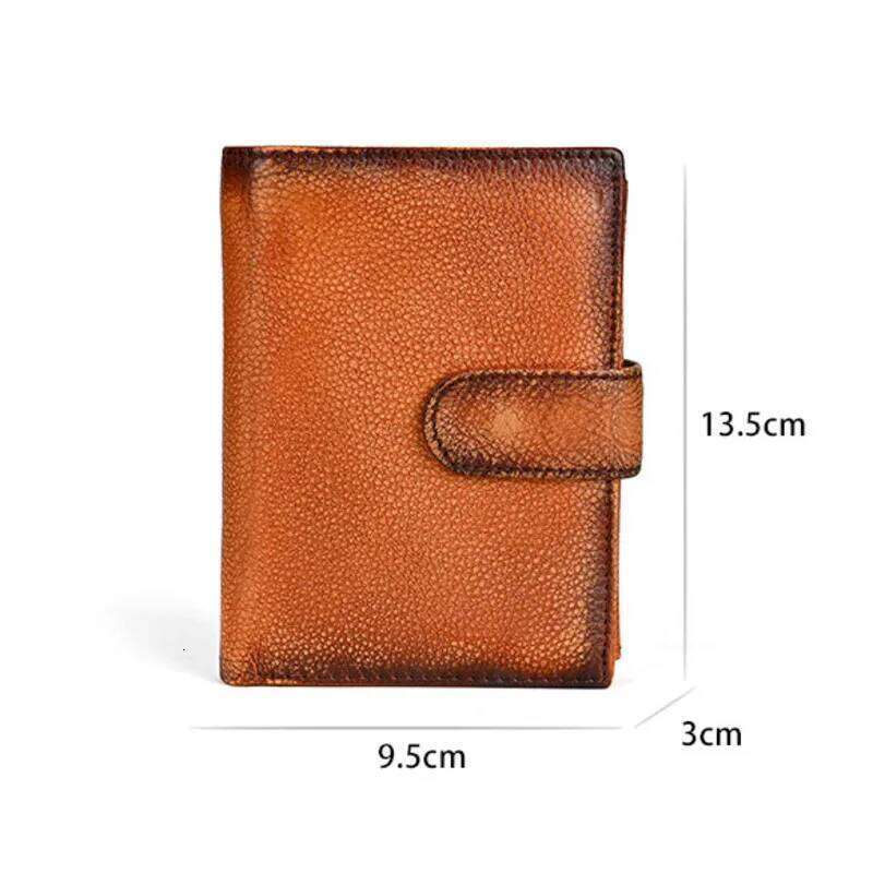 MOTAORA Genuine Leather Bifold Wallet for Men Women Vintage Cowhide Coin Purse Card Holder Money Bag Slim Short Wallets 2025 NEW Z260130